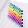 Taschetta 6 evidenziatori fluo Thin Light