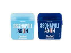 Temperamatite 2 fori con serbatoio SSC Napoli Again