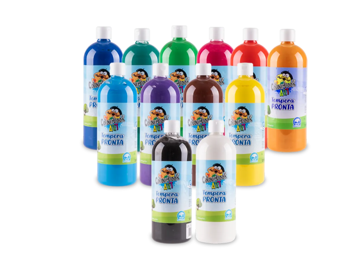 Tempera pronta Colourbook Art 1000ml
