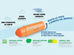 Tempera Stick Jumbo 12 colori