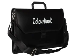 Valigetta scuola con tracolla 28x39cm – Nero